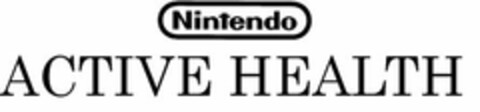 Nintendo ACTIVE HEALTH Logo (EUIPO, 08.01.2009)