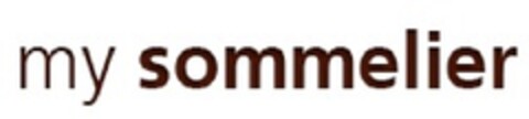 My sommelier Logo (EUIPO, 27.04.2011)