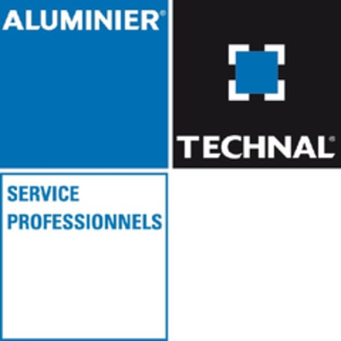 ALUMINIER TECHNAL Service Professionnels Logo (EUIPO, 24.09.2012)