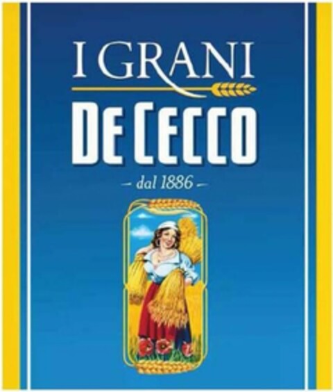 I GRANI DE CECCO DAL 1886 Logo (EUIPO, 10/02/2012)