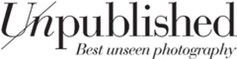 UNPUBLISHED BEST UNSEEN PHOTOGRAPHY Logo (EUIPO, 05/08/2013)