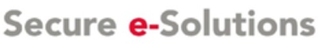 secure e-solutions Logo (EUIPO, 29.05.2013)