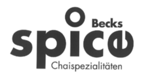 Becks spice Chaispezialitäten Logo (EUIPO, 28.11.2014)
