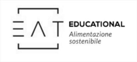 EAT EDUCATIONAL ALIMENTAZIONE SOSTENIBILE Logo (EUIPO, 04/30/2015)