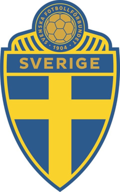SVENSKA FOTBOLLFÖRBUNDET SVERIGE 1904 Logo (EUIPO, 15.03.2017)