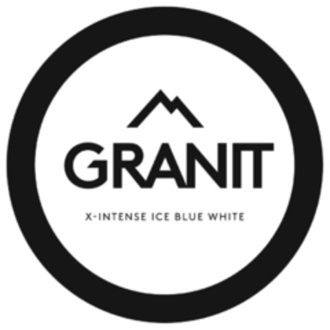 GRANIT X-INTENSE ICE BLUE WHITE Logo (EUIPO, 15.06.2017)