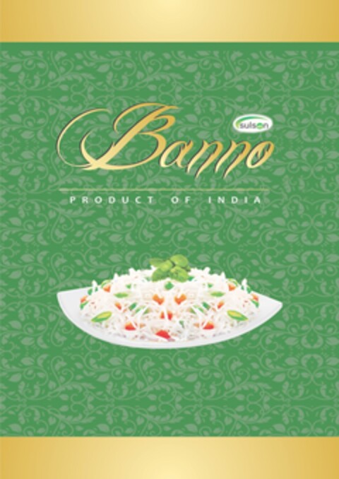 Sulson Banno PRODUCT OF INDIA Logo (EUIPO, 13.12.2019)