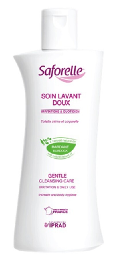 Saforelle SOIN LAVANT DOUX IRRITATIONS QUOTIDIEN Toilette intime Logo (EUIPO, 12/13/2019)