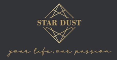 STAR DUST YOUR LIFE, OUR PASSION Logo (EUIPO, 05.05.2020)