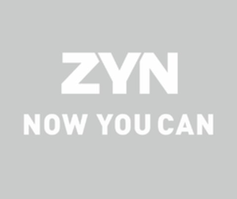 ZYN NOW YOU CAN Logo (EUIPO, 20.05.2020)