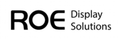 ROE Display Solutions Logo (EUIPO, 08/28/2020)