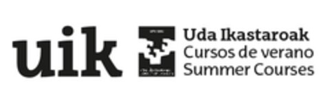 UIK UDA IKASTAROAK CURSOS DE VERANO SUMMER COURSES Logo (EUIPO, 11.11.2021)