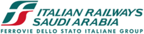 FS ITALIAN RAILWAYS SAUDI ARABIA FERROVIE DELLO STATO ITALIANE GROUP Logo (EUIPO, 01/03/2022)