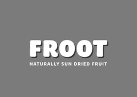 FROOT NATURALLY SUN DRIED FRUIT Logo (EUIPO, 07.03.2023)