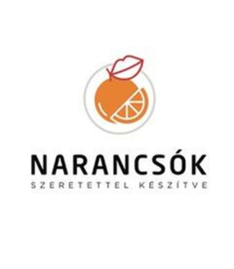 NARANCSÓK SZERETETTEL KÉSZÍTVE Logo (EUIPO, 12/06/2023)