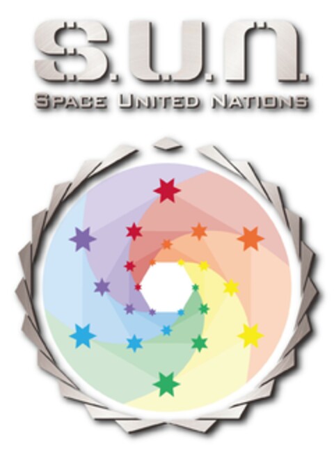 S.U.N. SPACE UNITED NATIONS Logo (EUIPO, 19.01.2024)