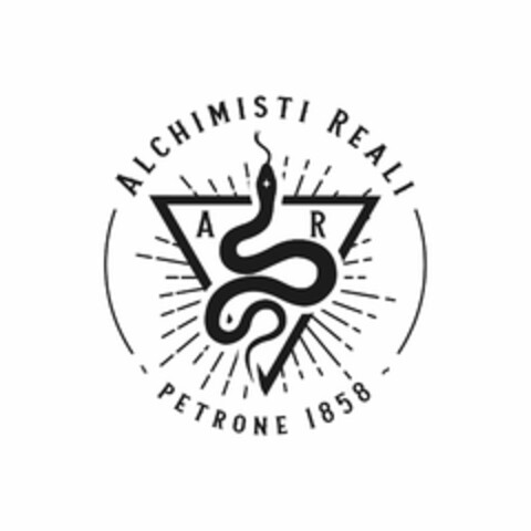 ALCHIMISTI REALI AR PETRONE 1858 Logo (EUIPO, 19.06.2024)