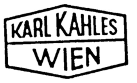 KARL KAHLES WIEN Logo (EUIPO, 01.04.1996)