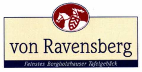 von Ravensberg Feinstes Borgholzhauser Tafelgebäck Logo (EUIPO, 16.02.1999)