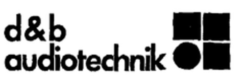 d&b audiotechnik Logo (EUIPO, 21.03.2000)