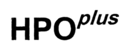 HPO plus Logo (EUIPO, 28.06.2000)