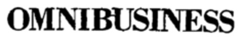 OMNIBUSINESS Logo (EUIPO, 26.07.2000)