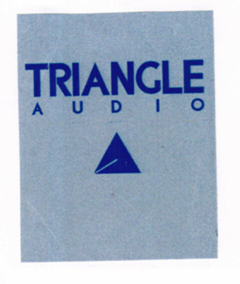 TRIANGLE AUDIO Logo (EUIPO, 19.02.2001)