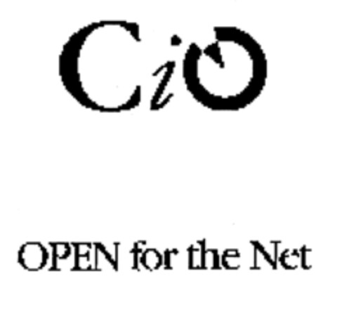 CiO OPEN for the Net Logo (EUIPO, 08/27/2001)
