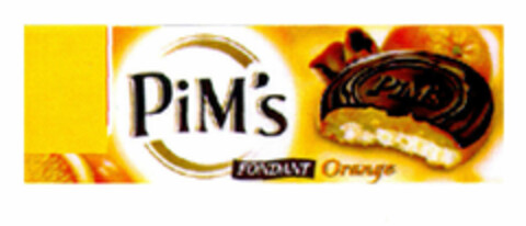 PiM's FONDANT Orange Logo (EUIPO, 10/24/2001)