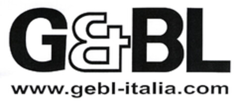 G&BL www.gebl-italia.com Logo (EUIPO, 27.03.2003)