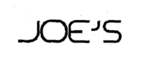 JOE'S Logo (EUIPO, 08.10.2003)