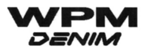 WPM DENIM Logo (EUIPO, 11/25/2005)