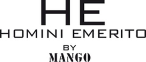 HE HOMINI EMERITO BY MANGO Logo (EUIPO, 04.01.2008)