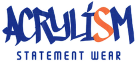 ACRYLÍSM STATEMENT WEAR Logo (EUIPO, 16.04.2008)