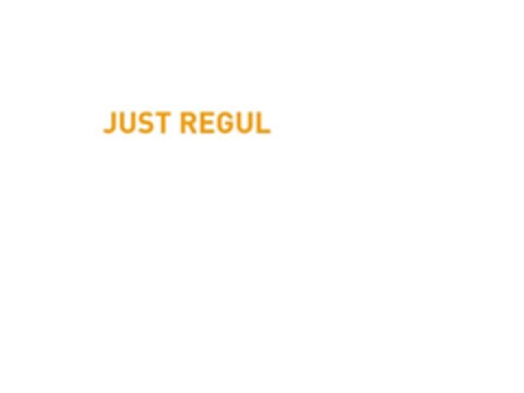 JUST REGUL Logo (EUIPO, 20.09.2012)
