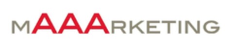 MAAARKETING Logo (EUIPO, 12.10.2012)