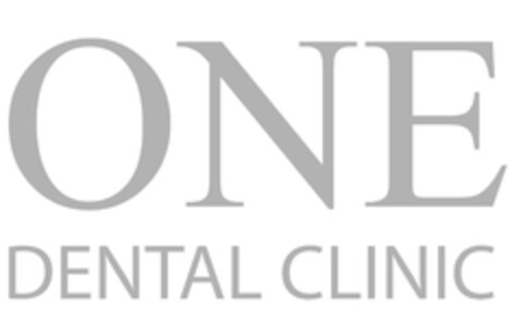 ONE DENTAL CLINIC Logo (EUIPO, 08/09/2013)