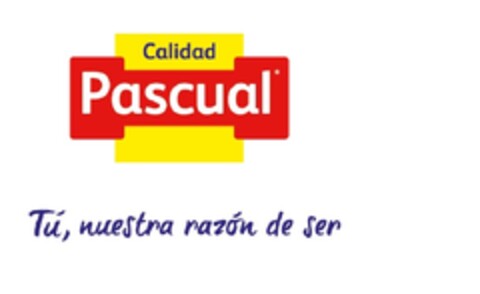 Calidad Pascual 
Tú, nuestra razón de ser Logo (EUIPO, 18.09.2013)