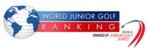 WORLD JUNIOR GOLF RANKING POWERED BY WORLD JUNIOR GOLF SERIES Logo (EUIPO, 18.09.2013)