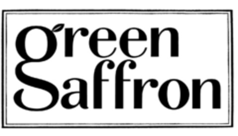 Green Saffron Logo (EUIPO, 23.10.2013)