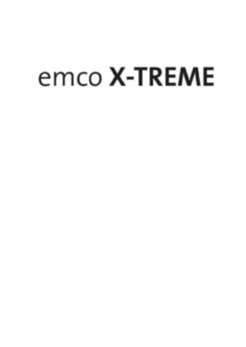 emco X-TREME Logo (EUIPO, 07/23/2015)