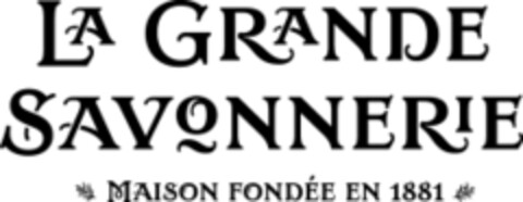 LA GRANDE SAVONNERIE - MAISON FONDEE EN 1881 Logo (EUIPO, 18.04.2016)