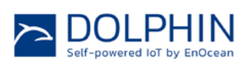 DOLPHIN Self-powered IoT by EnOcean Logo (EUIPO, 21.06.2016)