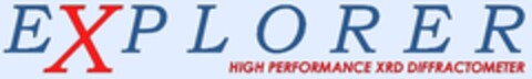 EXPLORER HIGH PERFORMANCE XRD DIFFRACTOMETER Logo (EUIPO, 28.07.2017)