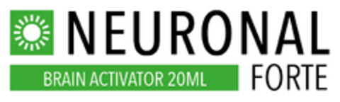 NEURONAL BRAIN ACTIVATOR 20ML FORTE Logo (EUIPO, 19.06.2018)