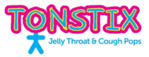 TONSTIX Jelly Throat & Cough Pops Logo (EUIPO, 08/16/2019)
