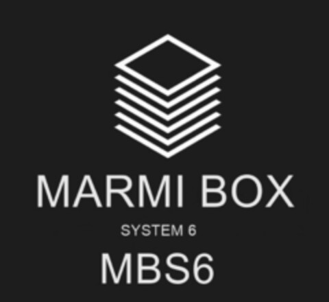 MARMI BOX SYSTEM 6 MBS6 Logo (EUIPO, 07.04.2020)