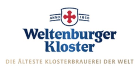 ANNO 1050 Weltenburger Kloster DIE ÄLTESTE KLOSTERBRAUEREI DER WELT Logo (EUIPO, 08/10/2020)