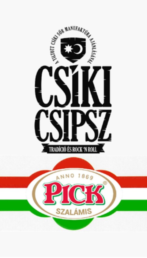 Pick Szalámis Csíki Csipsz Logo (EUIPO, 10/07/2020)