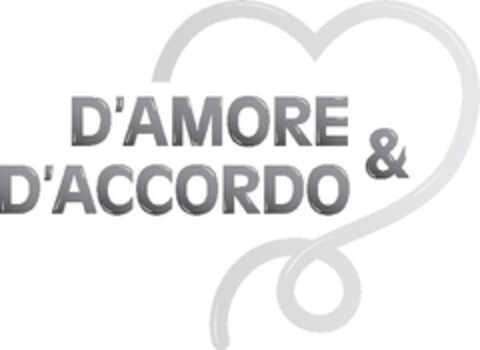 D'AMORE & D'ACCORDO Logo (EUIPO, 06/10/2021)